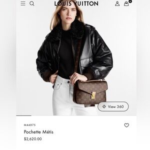 Monogram Pochette Métis LV